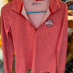 NIKE ohio state half zip!